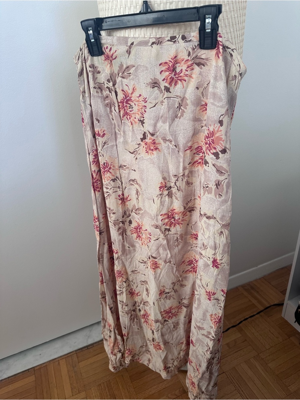 French Connection Pink Floral Maxi Dress